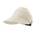 thumbnail image 1 of Yaoyar Womens Sun Hat Wide Brim UPF 50+ UV Protection Foldable Packable Sun Shield Hat for Women, Ponytail Outdoor Fishing Hat, 1 of 5