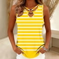 thumbnail image 1 of Ounisa Womens Tank Tops Summer Sleeveless Ribbed Knit Sexy Shirts Casual Cut Out Ring Keyhole Neck Tanks, 1 of 6