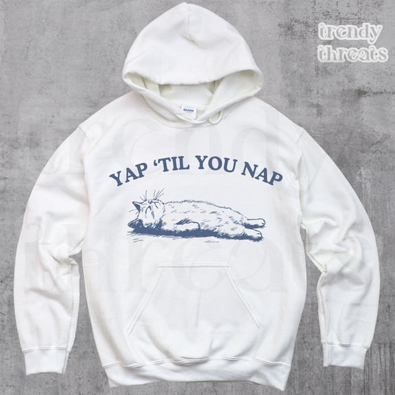 Yap Nap Certified Yapper , Funny Y2K Meme , Graphic Tee, Born To Yap , Yap, , Funny T-Shir