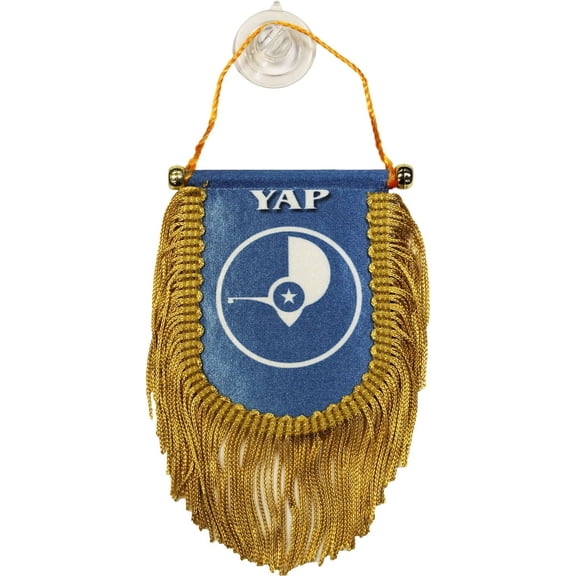 Yap Window Hanging Flag (Shield)