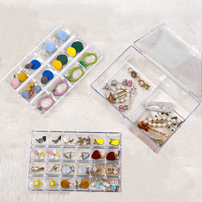 plastic jewelry organizer Clear Jewelry Organizer Acrylic Jewelry Box