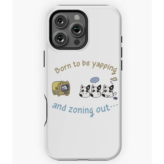 Yapping Three Musketeers Nyan M2883 Phone Case for iPhone 17 16 15 14 13 12 11 Pro Max