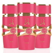 Yara Candy Eau De Parfum Spray 100ML 3.4 OZ By Lattafa| Indulge In A Playful Burst Of Fruity Sweetness. PACK OF 3