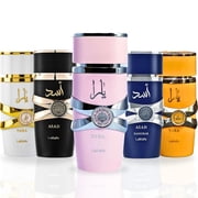 Yara, Yara Moi, Yara Tous, Asad & Asad Zanzibar Eau De Parfum Sprays 100ml 3.4 oz by Lattafa