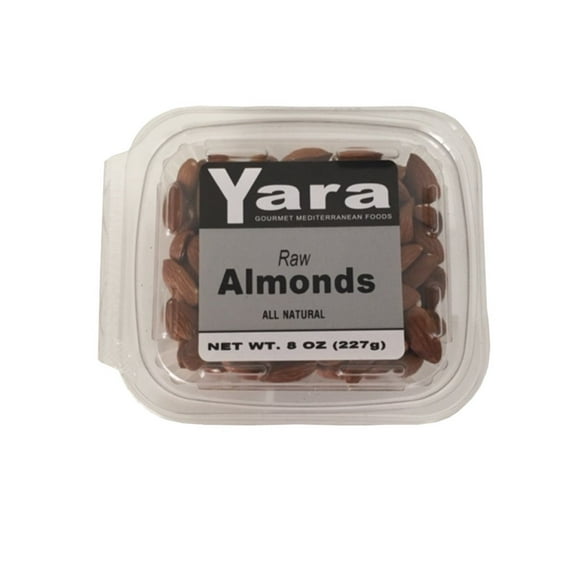 Yara Raw Almonds - Natural Whole (Container or Bag)