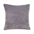 thumbnail image 1 of LR Home Yakar Chenille Poly Filled Pillow in Gray, 24" x 24", 1 of 9