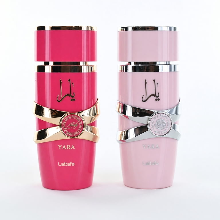Lattafa Yara and Yara Candy Gift Set, 3.4 oz Eau de Parfum Spray
