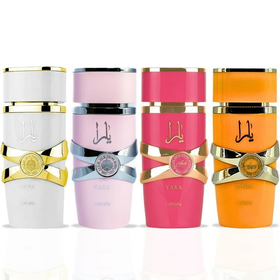 Yara, Yara Candy, Yara Moi & Yara Tous EDP Sprays 100ML (3.4 OZ) By Lattafa | Long Lasting, Captivating & Exquisite Scents. (YARA COLLECTION)