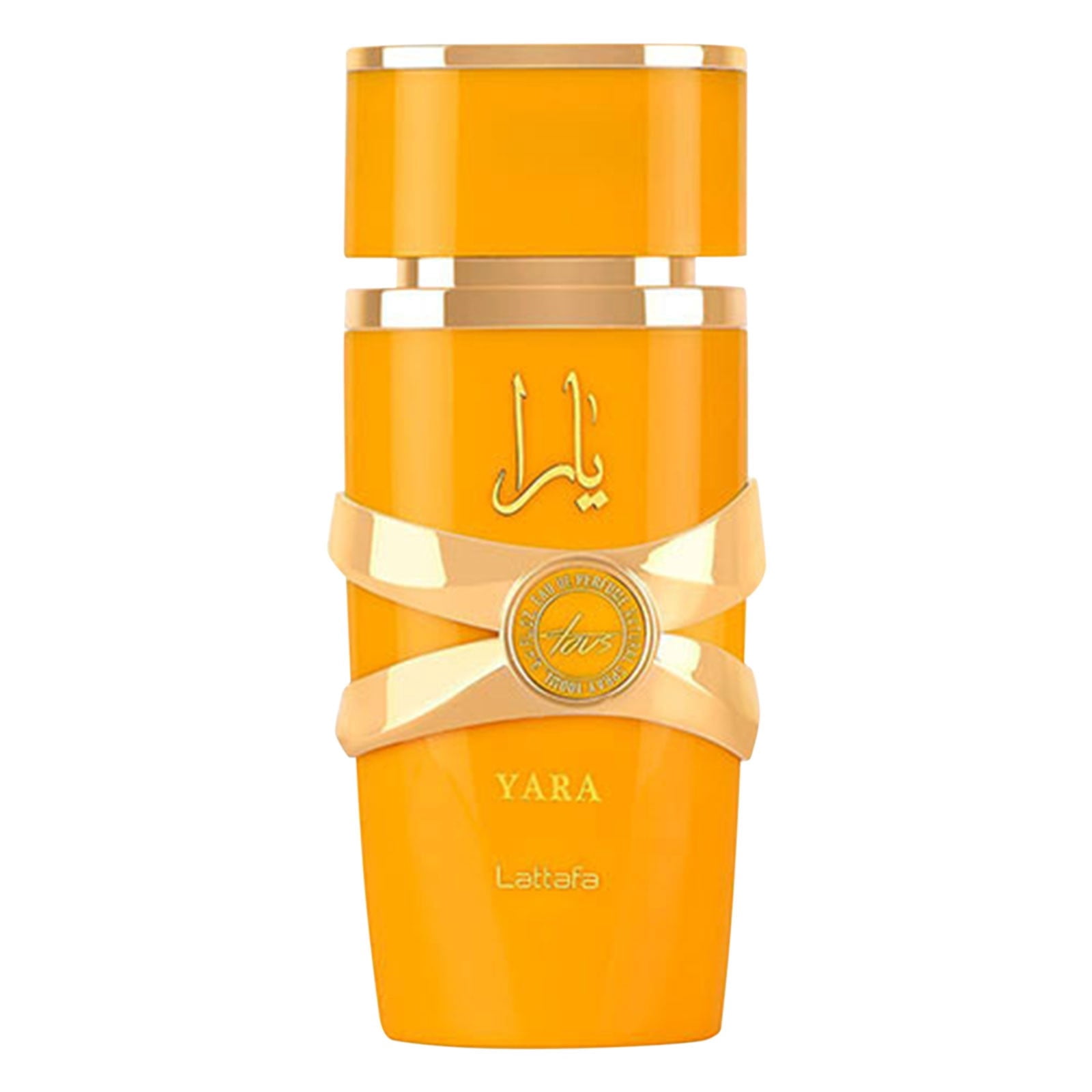 Lattafa Yara Gold Eau de Parfum Spray - Warm, Sunny Floral with Orange Blossom and Lemon, 3.4 fl Oz