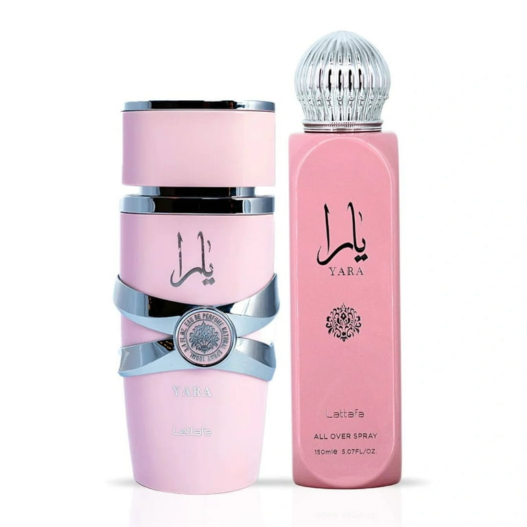 Yara by Lattafa Eau de Parfum Spray 100ml (3.4 oz) & All