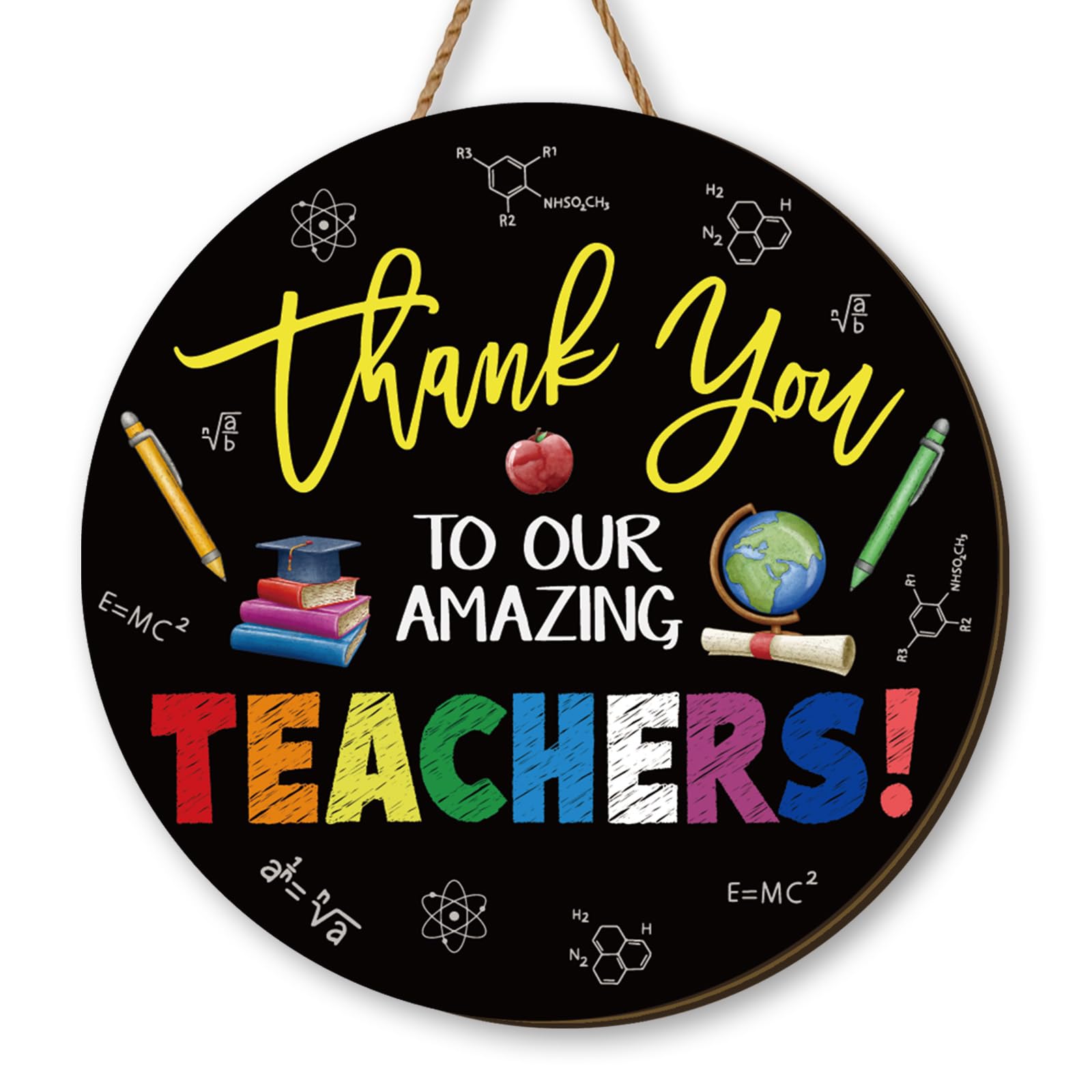 Yarcooly Teachers Appreciation Week Decorations Teacher ATT1Gifts Thank ...
