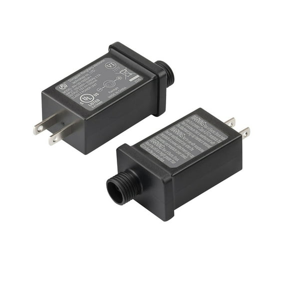 Yard Aerator LED Transformer Replacement US Standard 12v1000mAh Class 2 Electrical Unit, 60hz Low-voltage Transformer, IP44 Waterproof Plug In Inflatable Christmas Decor Transformer