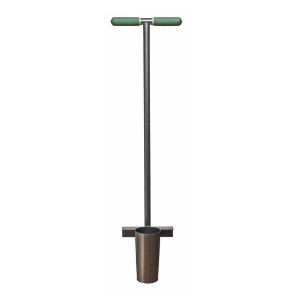 Yard Butler Bulb & Garden Planter - long handled manual planting tool for digging holes to plant tulips, iris, daffodils, and spring flower bulbs - IBPL-6
