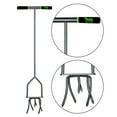 thumbnail image 1 of Yard Butler Twist Tiller garden cultivator & hand tiller heavy duty garden claw hand tool - ITNT-4, 1 of 7