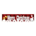thumbnail image 1 of Yard Decoration Banner Christmas Eve Hanging Banner Winter Party Garden Banner Outdoor Fence Hanging Banner Yard Sign, 1 of 6