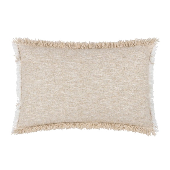 Yard Doze Reversible Fringe Throw Pillow Cover