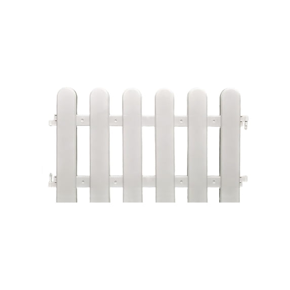Yard Fence Small Fence Mini Fence - Garden Fence Home Fence, Decorative Border for Flower Beds, 12 Panels, 14 inches tall
