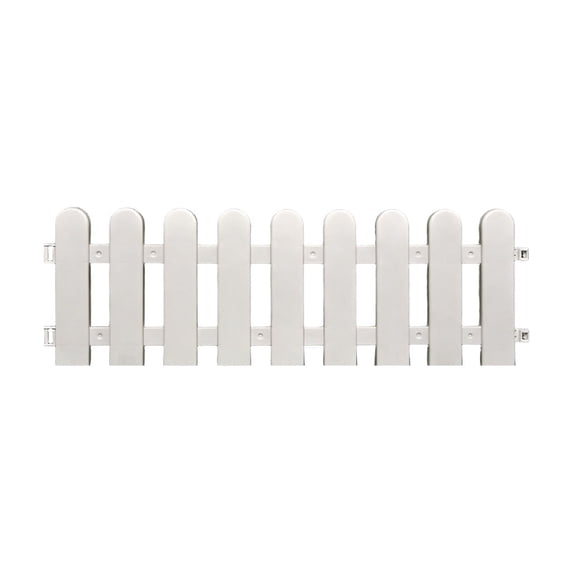 Yard Fence Small Fence Mini Fence - Garden Fence Home Fence, Decorative Border for Flower Beds, 12 Panels, 14 inches tall
