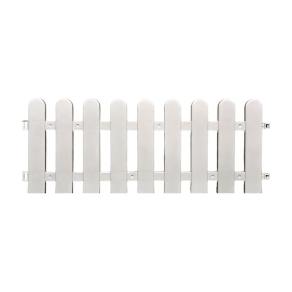Yard Fence Small Fence Mini Fence - Garden Fence Home Fence, Decorative Border for Flower Beds, 12 Panels, 14 inches tall