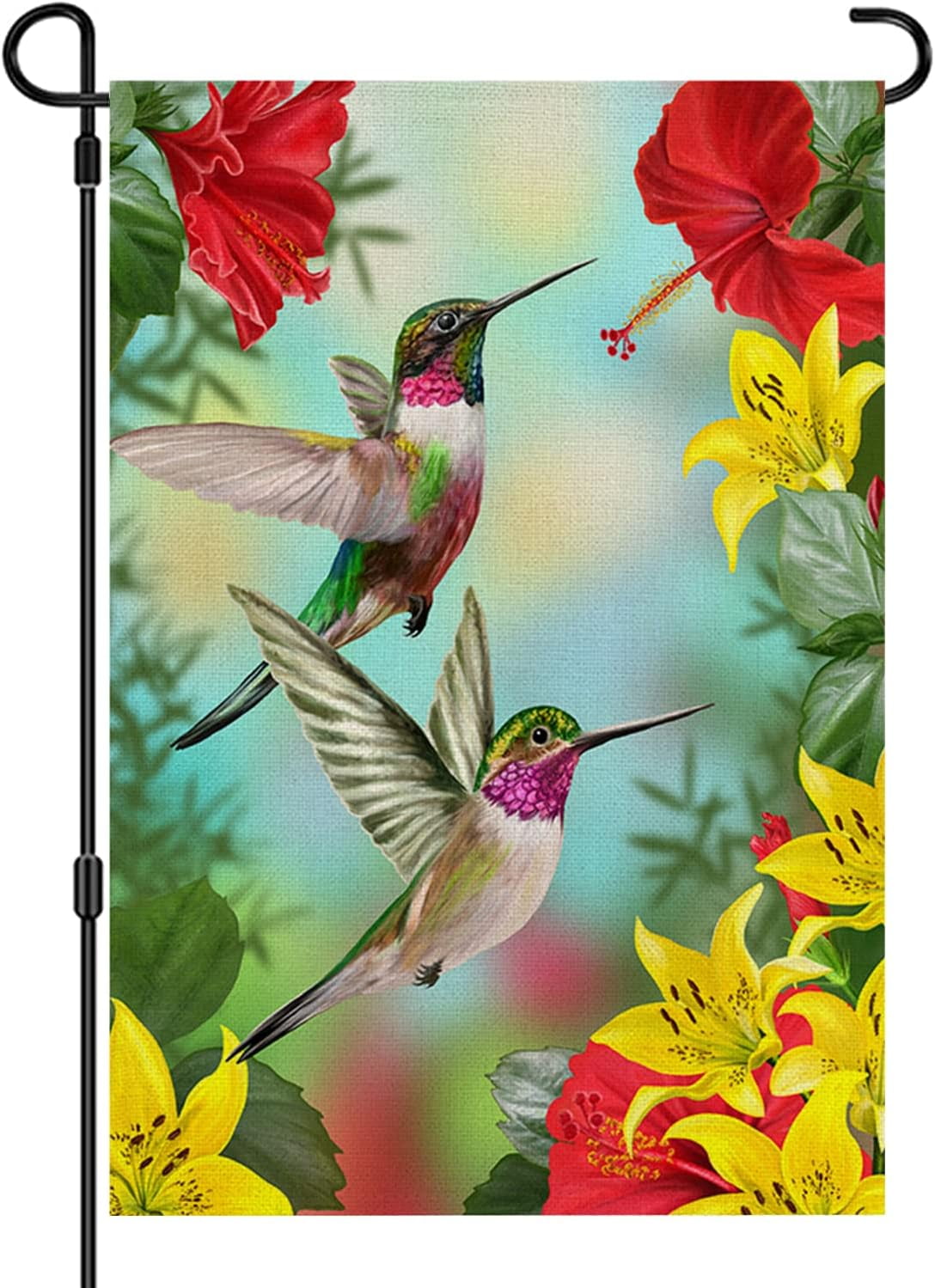 Yard Flag For Outside,Small Garden Flags,Spring Summer Garden Flag ...