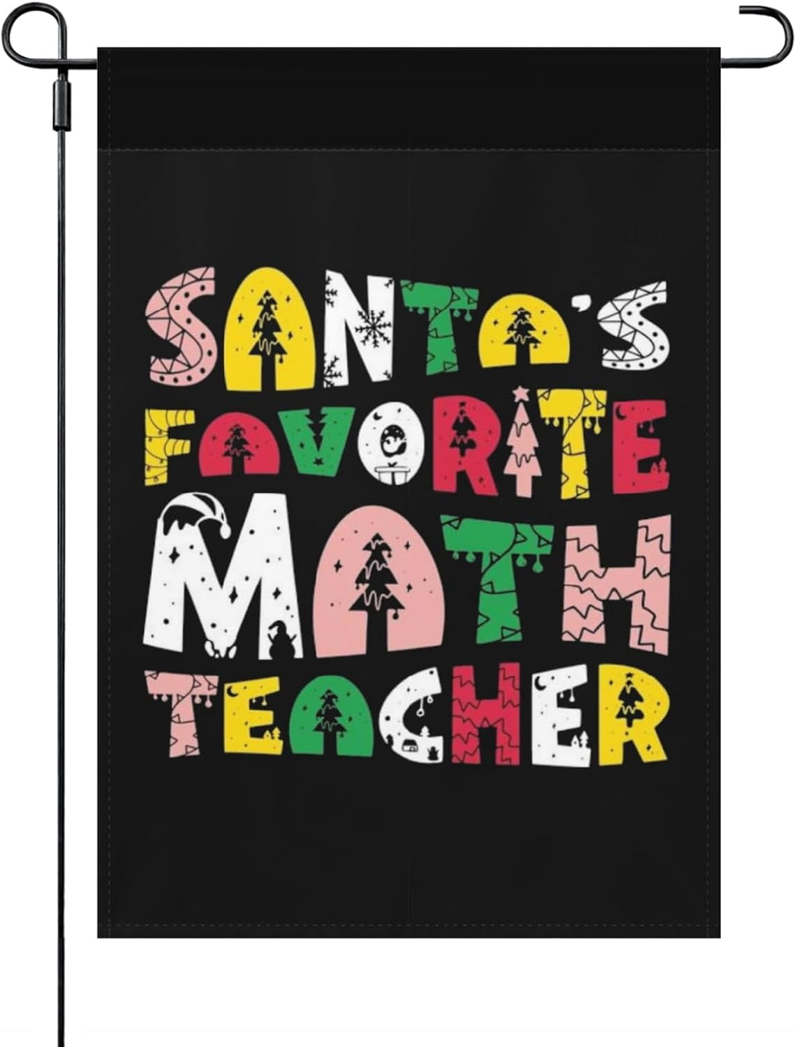 Yard Flags Shanta’s Favorite Math Teacher Yard Flags Art Funny Garden ...