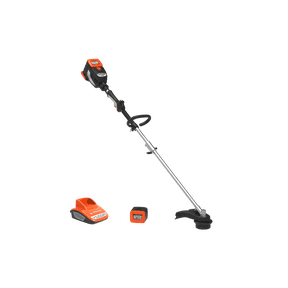 Yard Force Cordless 15" String Trimmer & Edger 2-in-1, Brushless Motor, .095 Dual Line, Includes 40V 4.0Ah Battery and Fast Charger