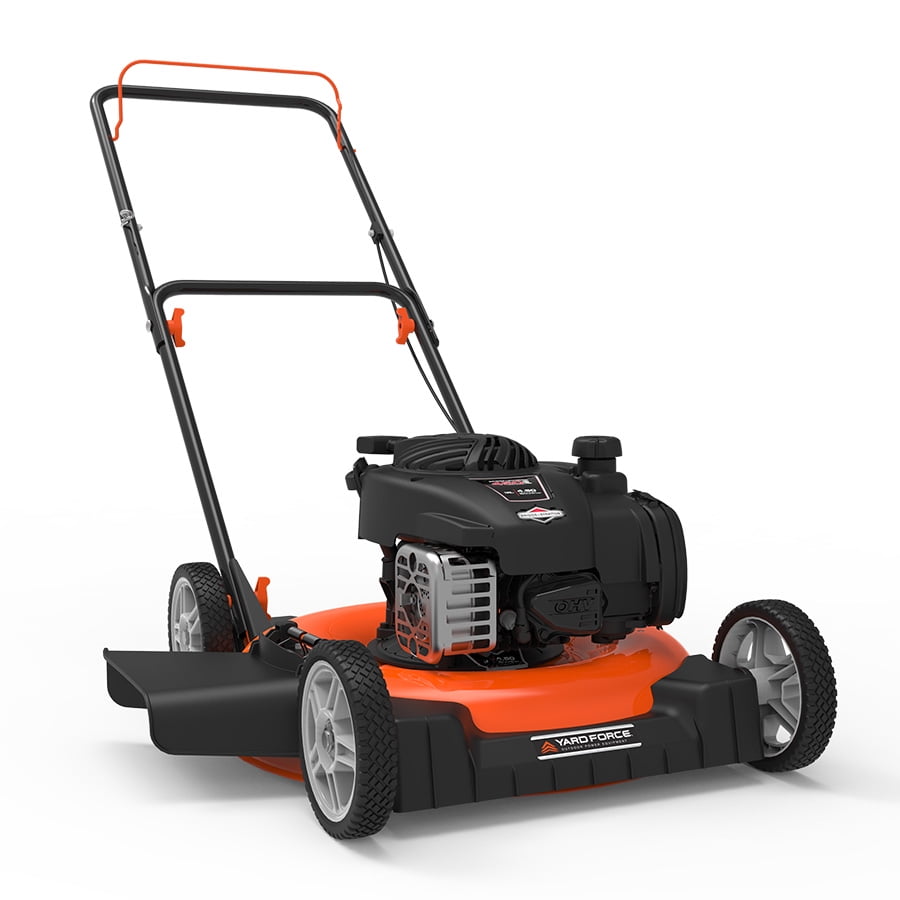 Yard Force Lawn Mower 20 inch 125cc e450 Series Briggs & Stratton Gas Walk Behind with Side-Discharge Cutting System - image 1 of 4