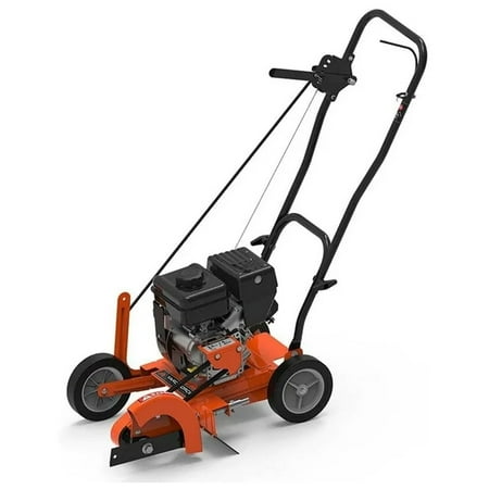 Yard Force 79cc Gas-Powered Edge Trimmer with Steel Cutter, Adjustable Cutting Depth, Folding Handle, 2-Year Warranty