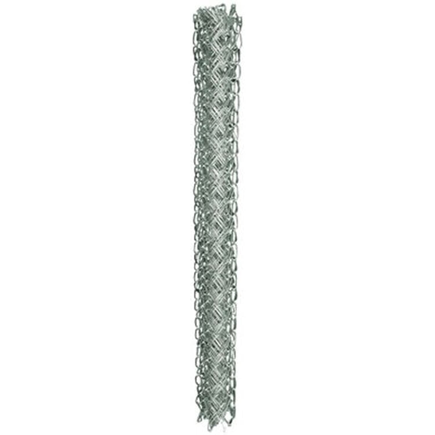 YARDGARD Yard Gard 48 in. H x 10 ft. L Galvanized Silver Metal Chain Link Fabric Repair Roll
