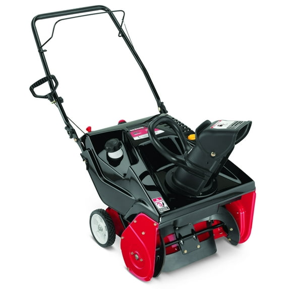 Yard Machines 21" 179cc Single-Stage Snow Blower with Electric Start
