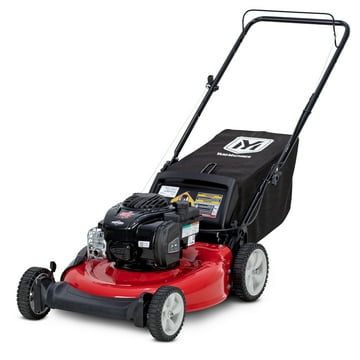 Yard Machines 21-in Walk Behind Push Lawn Mower with 140cc Briggs & Stratton Gas Powered Engine