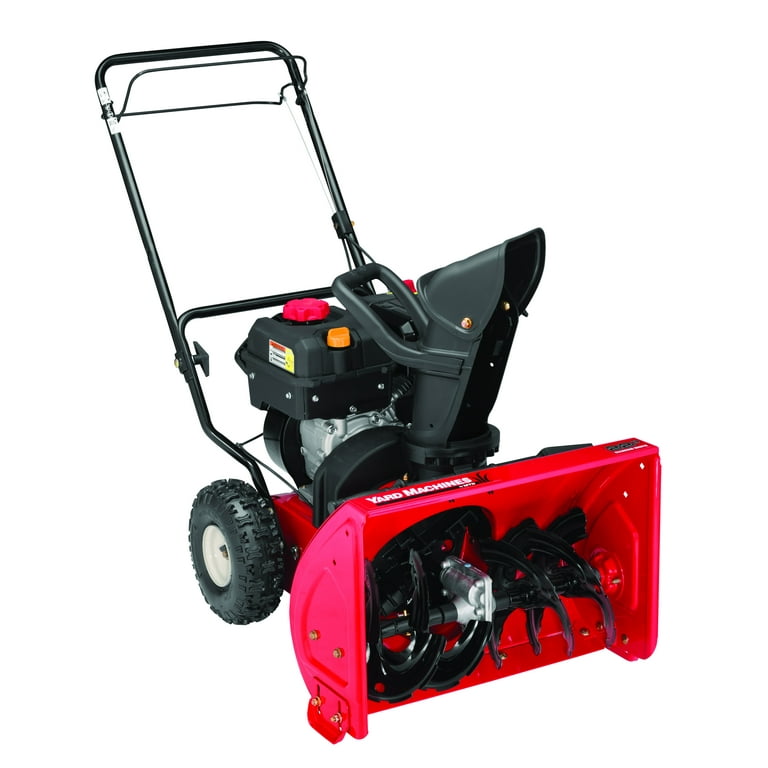 Yard Machines 22 179cc Two Stage Snow Blower Walmart
