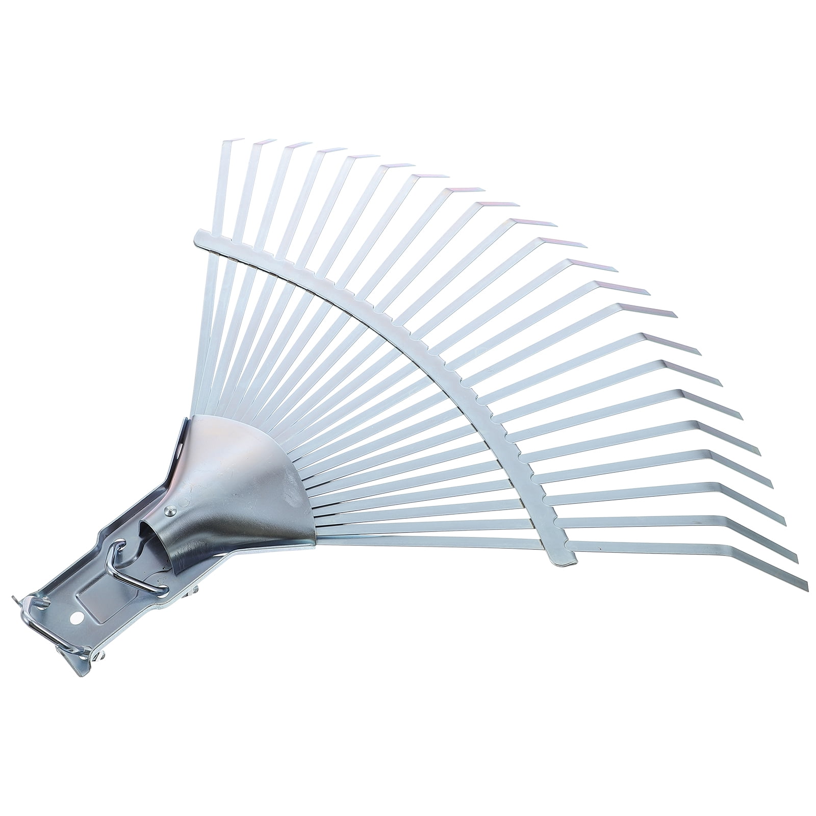 Yard Rake Lawn Rake for Leaves and Grass Hand Rake for Gardening Garden Metal Rakes