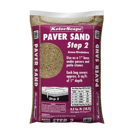 Yard Right 7133663 Step 2 Yellow Paver Sand, 50 lbs