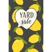 Yard Sale Specifically designed for Garage, Yard, Estate Sales or Flea Market stands! Keep Track of your business in one place! Paperback
