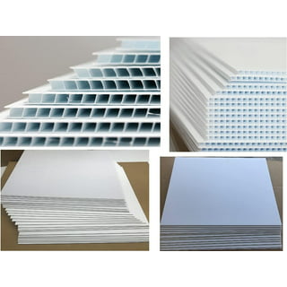 PLASKOLITE 18 in. x 24 in. Corrugated Plastic Sheet 1TW1824C - The
