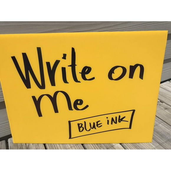 Yard Signs, 20 Pieces Yellow Blank Signs Board 18"x24" x 4 mm Corrugated Plastic Panel, Bundle of 20 Pieces, Ship Same Day