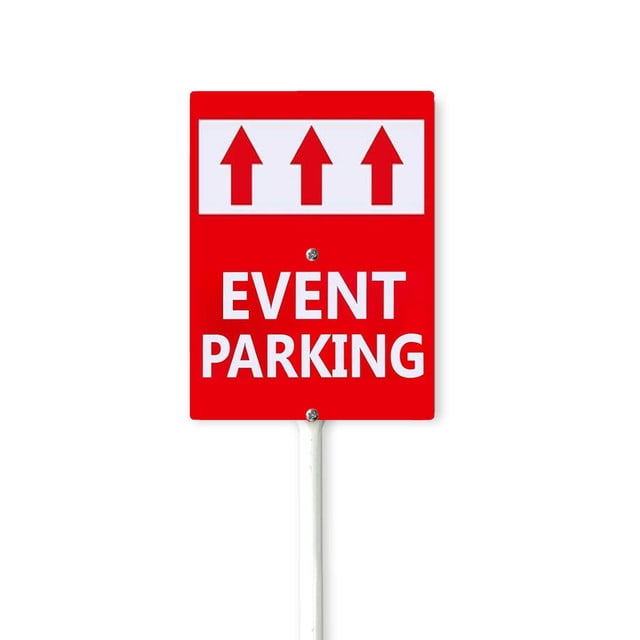 Yard Signs,Outdoor Event Parking Signs With Arrow,Event Signs Outdoor ...