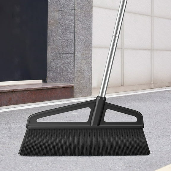 Yard Sweeper, Snow Broom for Outdoor Cleaning, Durable Plastic Bristles, Lightweight Design, Workshop Garage Patio Use, Efficient Debris Removal, Sturdy Handle, Wide Coverage