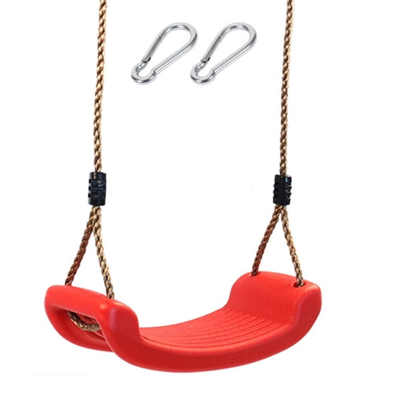 Yard Swing Seats and Carabiners Rope Swing Seats Adjustable Swing Outdoor Activity Playgrounds Swing Board