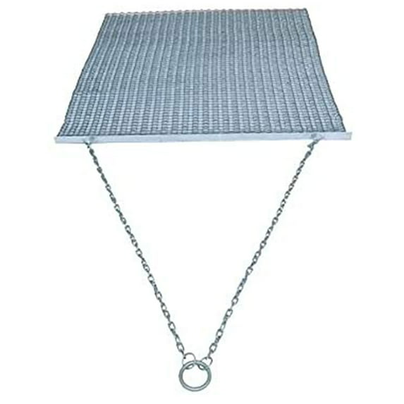 Yard Tuff 44HPDM 4 x 4 Foot Zinc and Steel Field Surface Leveling Drag Mat