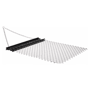 Yard Tuff Chain Rake Drag Harrow - Steel Field Leveling for ATV - 5 x 4 ft