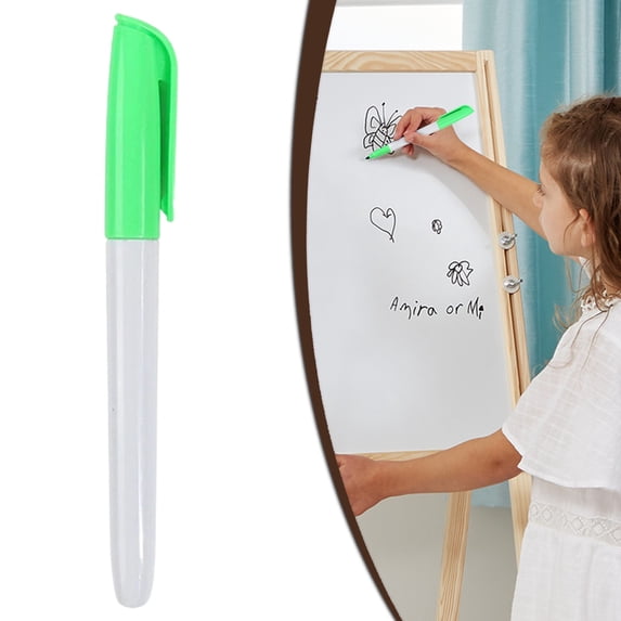 YardChic 1Pc Fine Tip Permanent Markers, Dry Erase Markers, Low Odor Fine Whiteboard Marker, Erasable Dry Wipe Markers, Whiteboard Markers for Classroom Office Household Writing Drawing Supplies