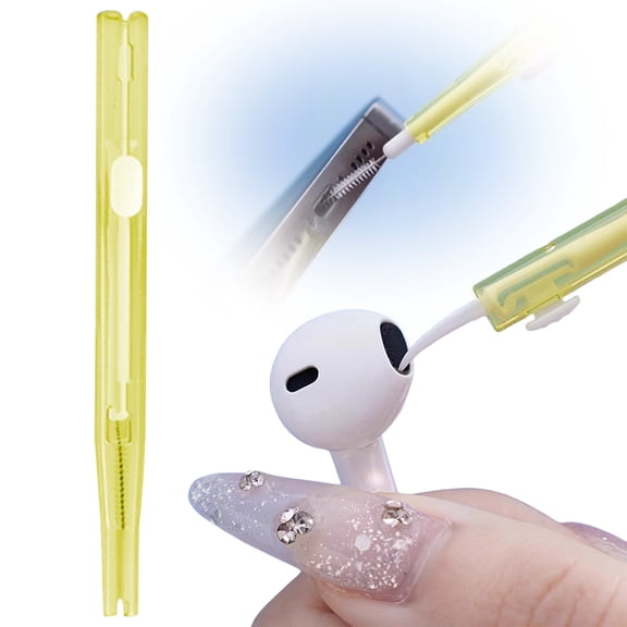 YardChic 1Pc Retractable Phone Cleaning Kit, Dust Removal Phone Cleaner For Charging Port, Charging Port Cleaning Kit, Phone Speaker Cleaning Kit, Speaker Hole and Headphone Jack for Cell Phones