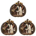thumbnail image 1 of YardChic 3Pcs Wooden Fall Pumpkins Decorations for Home Office Indoor, 2D Cute Multi Layered Pumpkin Block Signs, Thanksgiving Table Decor, Harvest Tabletop Decoration, Halloween Home Display, 1 of 5