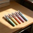 thumbnail image 1 of YardChic 5Pcs Premium Gel Ink Ball Point Pens, 0.5mm Fine Point Color Pens, Macaron Color Rod Gel Pen, Smooth Writing Gel Pen for Journaling, Teachers Office Classroom Stationery Supplies, 1 of 8