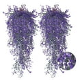 thumbnail image 1 of YardChic Artificial Wisteria Hanging Flower for Outdoors, 30In Artificial Lavender Flower Garland for Backdrop Fake Lavender Hanging Flowers Waterfall for Home Party Graden Wedding Arch Decor -Purple, 1 of 10