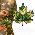 thumbnail image 1 of YardChic Autumn Maple Acrylic Sunlight Catcher, Artistic Hanging Fall Leaves, Multiple Styles Available, Decorative Fall Tree Ornaments for Window Panes, Walls, Home Display, Fall Tree Decorations, 1 of 4