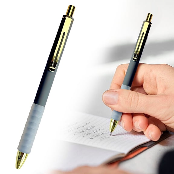 YardChic Ballpoint Pens, 1mm Medium Point Black Ink Pens, Smooth Writing Ball Point Pen for Men Women, Retractable Ballpoint Pen with Super Soft Grip for Classroom Office Home Essentials