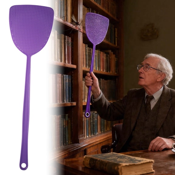 YardChic Bug & Fly Swatter, Fly Swatter, Manual Fly Swatters Mesh Head, Manual Plastic Flyswatter Duty for Indoor and Outdoor Racket for Bug, Mosquito, Bee, Spiders, Flies